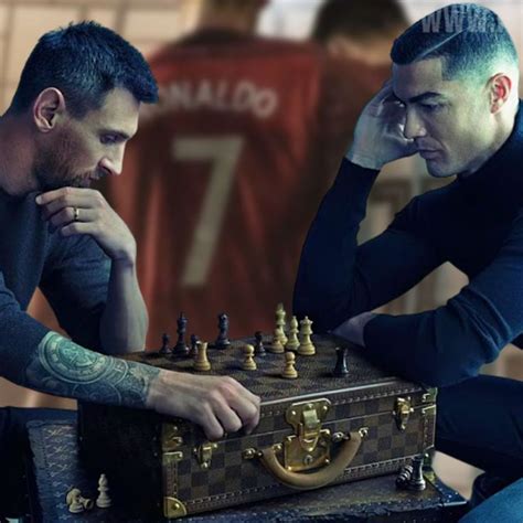 louis vuitton messi and ronaldo chess|Messi and Ronaldo chess.